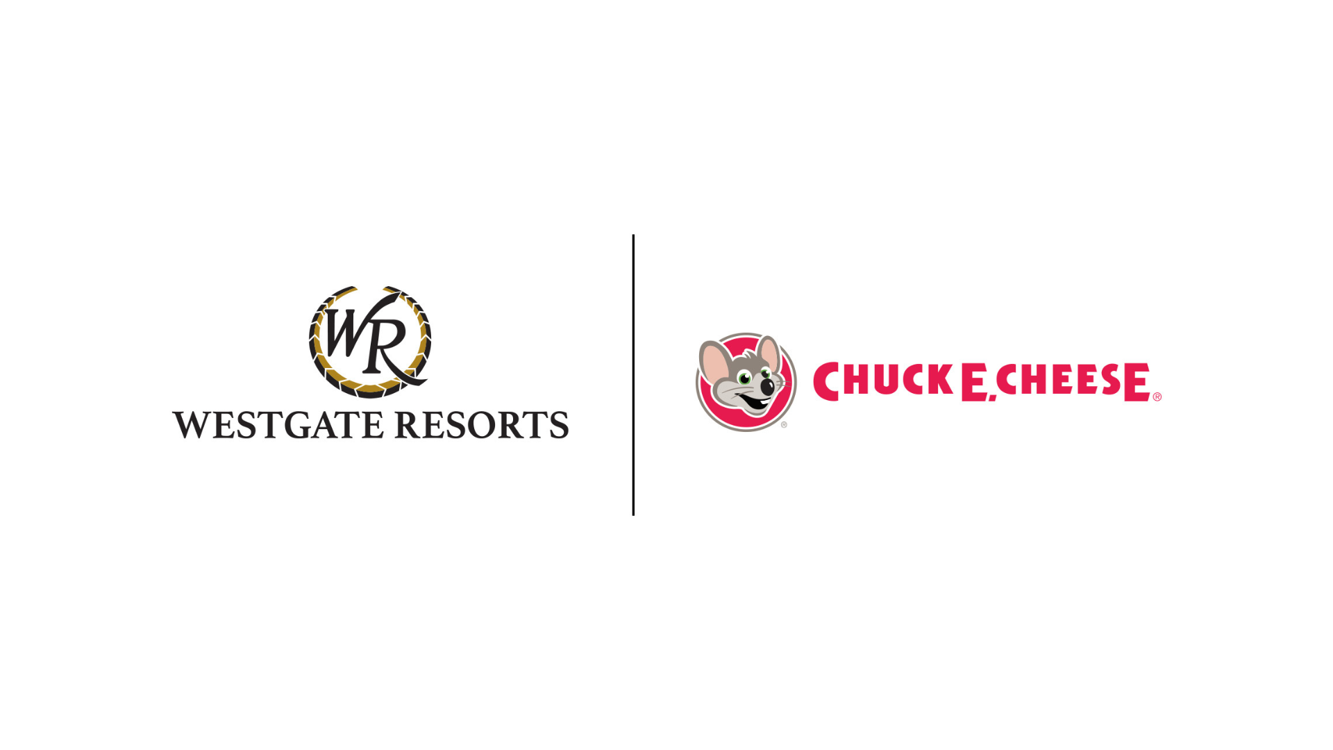 Westgate Resorts and Chuck E. Cheese Logo Lockup