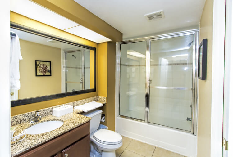 Bathroom in Four-Bedroom Villa in Orlando, FL | Westgate Lakes Resort & Spa | Westgate Resorts