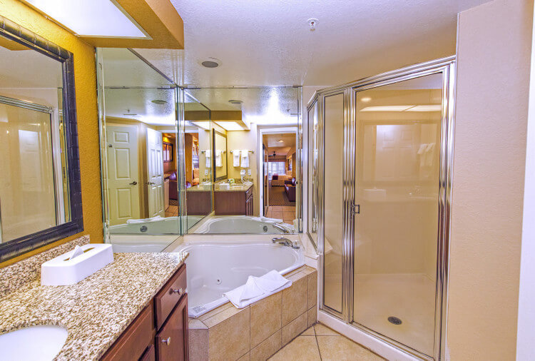 Bathroom at Four-Bedroom Villa in Orlando, FL | Westgate Lakes Resort & Spa | Westgate Resorts