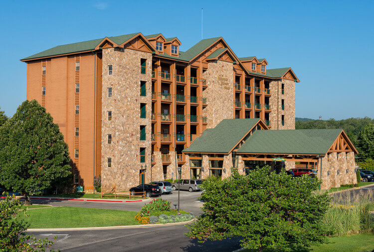 Exterior of one of our resorts in Branson MO | Westgate Branson Woods Resort | Westgate Resorts